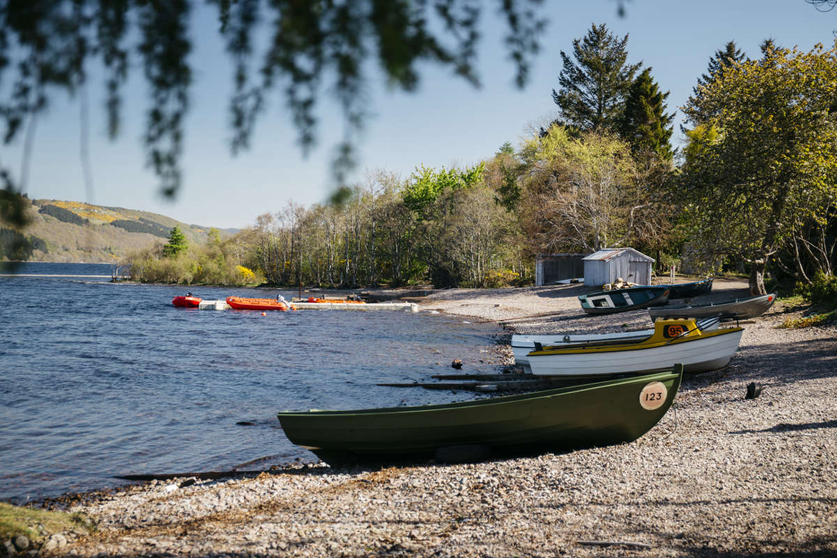 Loch Ness Shores Campsite and Glamping Pods Visit Inverness Loch Ness